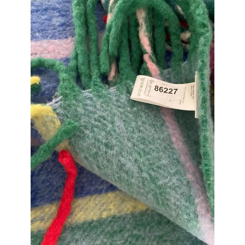 Anthropologie blanket tartan